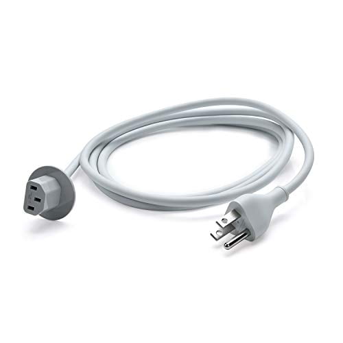 WESAPPINC US Plug Replacement Extension Cable for Apple iMac 21.5' 27" Power Supply Cord fit for